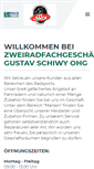 Mobile Screenshot of fahrrad-schiwy.de
